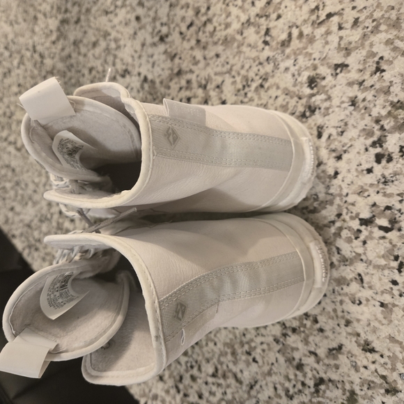 Converse White High-Top Sneakers - Picture 3 of 5